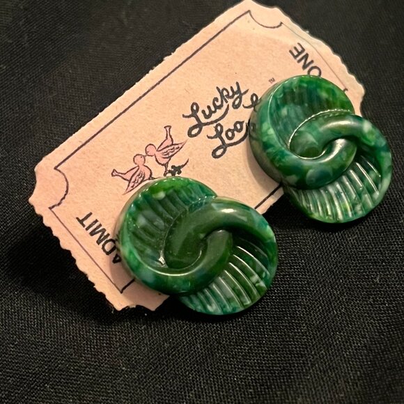 Vintage Earrings - Picture 2 of 3